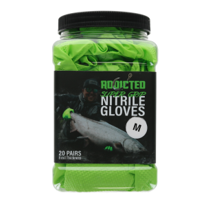 Image of Addicted Fishing Popov Super Grip Nitrile Gloves