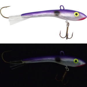 Image of Moonshine Lures Shiver Minnow | Grape Shad; 2 1/4 in.