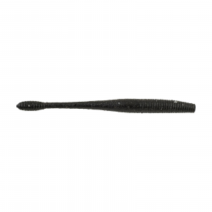 Image of Berkley PowerBait MaxScent Hit Worms | Black; 4 1/2 in.