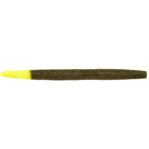 Image of Berkley PowerBait MaxScent The General Soft Bait | Green Pumpkin Chartreuse; 5 in.