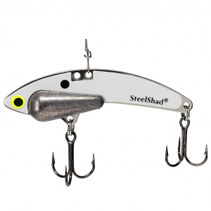 Image of SteelShad Heavy Series Blade Bait | White Shad; 1/2 oz.