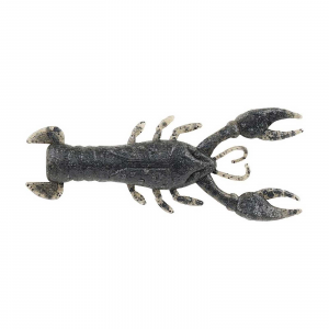 Image of Berkley PowerBait MaxScent Lil Trooper Crawfish Soft Bait | Black Powder