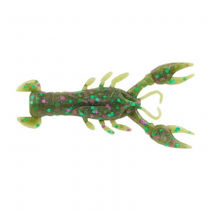 Image of Berkley PowerBait MaxScent Lil Trooper Crawfish Soft Bait | Watermelon Candy