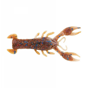 Image of Berkley PowerBait MaxScent Lil Trooper Crawfish Soft Bait | Rusty Craw