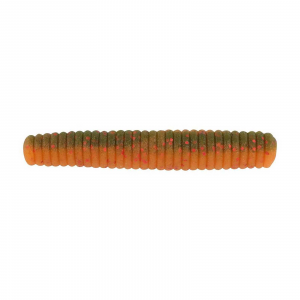 Image of Berkley PowerBait MaxScent Lil General Soft Bait | Watermelon Copper Orange Red