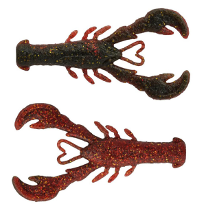 Image of Berkley PowerBait MaxScent Lil' Super Trooper | Hot Craw; 2 1/2 in.