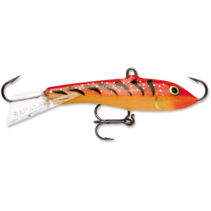 Image of Rapala Jigging Rap | Glow Red Tiger; 3 1/2 in.