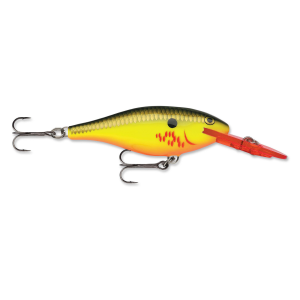 Image of Rapala Shad Rap | Bleeding Hot Olive; 2 in.