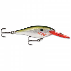 Image of Rapala Shad Rap | Bleeding Olive Flash; 2 3/4 in.