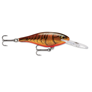 Image of Rapala Shad Rap | Dark Brown Crawdad; 1 1/2 in.