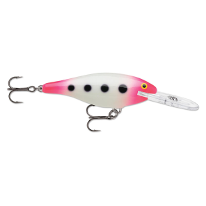 Image of Rapala Shad Rap | Glow Pink Squirrel; 3 1/2 in.