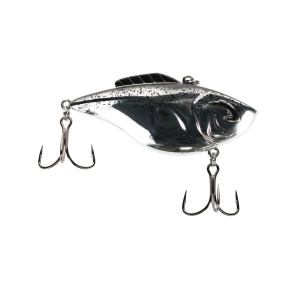 Image of Bill Lewis Knockin' Hammer Trap Crankbait | Chrome Black Splatter Back; 3/8 oz.