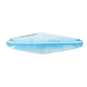 Image of Buzz Bomb Jigging Spoon | Blue Pearl; 3 in. Light