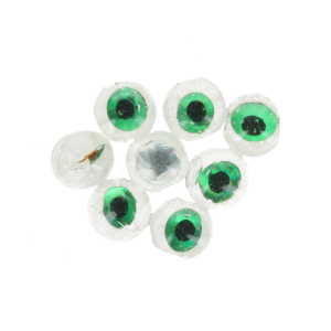 Image of Soco Baits Crazy Eye Soft Bait | Emerald; 1/2 in.