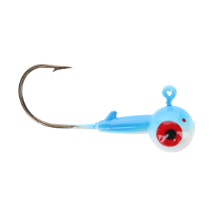 Image of Eagle Claw Ball Jig Head | Blue Moon Glow; 1/32 oz.