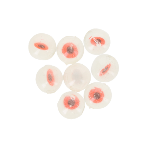 Image of Soco Baits Crazy Eye Soft Bait | Fire Orange; 1/4 in.