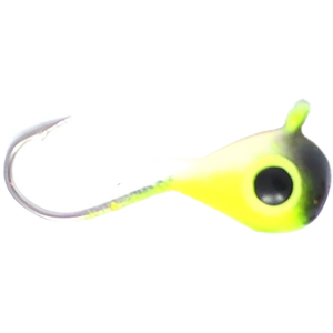 Image of Widow Maker Lures Mega Dropper Jig | Glow Chartreuse Black