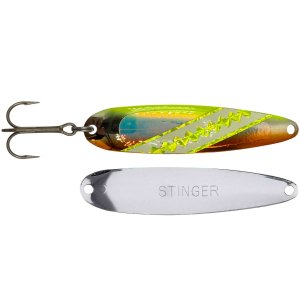 Image of Michigan Stinger Standard Spoon | Caramel Dolphin UV; 3 3/4 in.