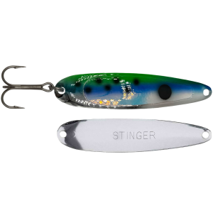 Image of Michigan Stinger Standard Spoon | Blue Pickle Seed; 3 3/4 in.