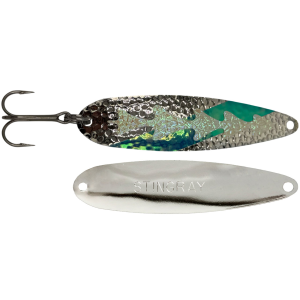 Image of Michigan Stinger Stingray Spoon | Silver Hud Special; 4 1/4 in.