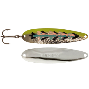 Image of Michigan Stinger Stingray Spoon | Yellow Killer UV; 4 1/4 in.
