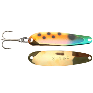 Image of Michigan Stinger Scorpion Spoon | UV Brown Trout; 2 1/4 in.