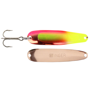 Image of Michigan Stinger Scorpion Spoon | Chartreuse Pooh Yellow UV; 2 1/4 in.