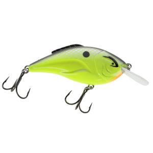 Image of Bill Lewis Hammer Flat Crankbait | Chartreuse Shiner; 2.4 in.