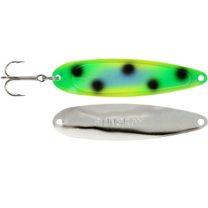 Image of Michigan Stinger Stingray Spoon | Frog Circus Freak UV; 4 1/4 in.