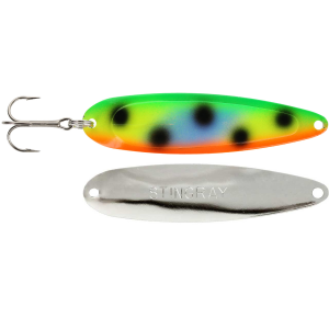 Image of Michigan Stinger Stingray Spoon | Freakin' UV; 4 1/4 in.