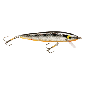 Image of Smithwick Baby Floating Rattlin Rogue | Chrome-Black Back-Orange Belly; 3 1/2 in.