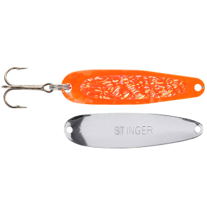 Image of Michigan Stinger Scorpion Spoon | Silver Sodus Buckeye; 2 1/4 in.