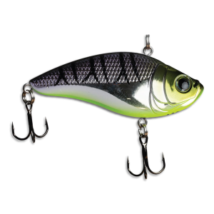 Image of WalleyeX Ripper Lipless Crankbait | Chrome Tiger; 2 3/8 in.