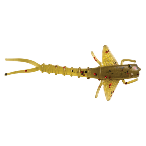 Image of Bobby Garland Itty Bit Mayfly Soft Bait | Outbreak; 1 1/4 in.