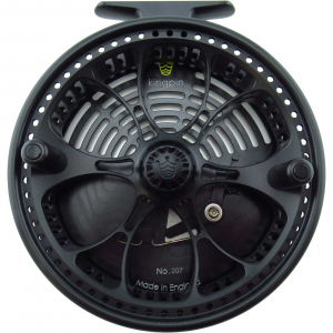 Image of Kingpin Zeppelin Aero Centerpin Reel | Z500 Black