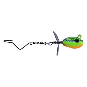 Image of WalleyeX Depth Charge GT Spinner Rig | YellowFin; 1/2 oz.