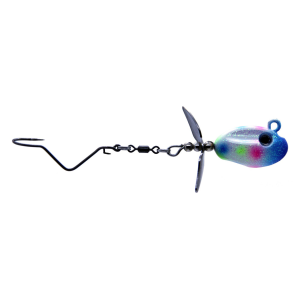 Image of WalleyeX Depth Charge GT Spinner Rig | Blue Wonder; 1 oz.