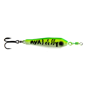 Image of WalleyeX XSlab Jigging Spoon | Lady Luck; 1 oz.