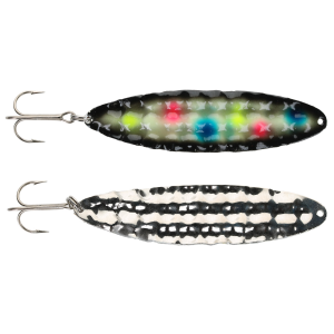 Image of Moonshine Lures Hammered Moonchip Spoon | Burnt Bread; 5 in.