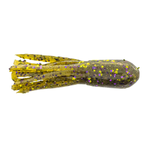 Image of X Zone Lures Scented Stealth Tube | Green Pumpkin Purple Gold; 2 1/4 in.