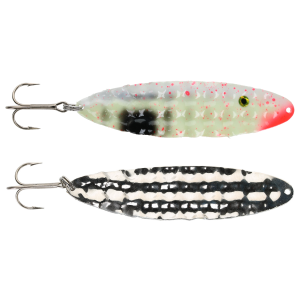 Image of Moonshine Lures Hammered Moonchip Spoon | Casper; 4 in.