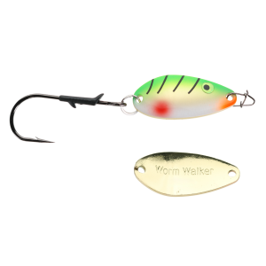 Image of Kalin's Worm Walker Spoon | Gold Hot Perch; 1/4 oz.