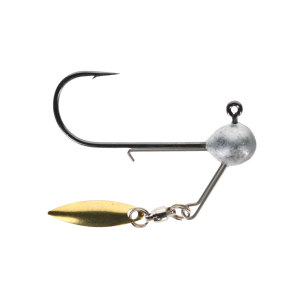 Image of Geecrack Corn Head Blade Jr. Underspin Jig | Gold; 2/0