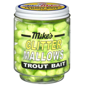 Image of Mike's Glitter Mallows | Chartreuse Cheese