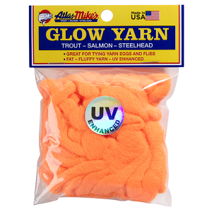 Image of Atlas UV Glow Yarn | Fire Orange