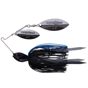 Image of Megabass SV-3 Spinnerbait | Black Blue; 1/4 oz.