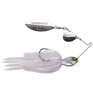 Image of Megabass SV-3 Spinnerbait | Pearl Shad; 1/4 oz.