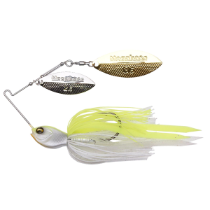 Image of Megabass SV-3 Spinnerbait | White Chartreuse; 1/4 oz.
