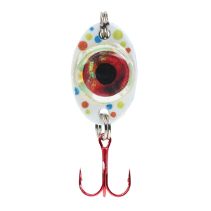 Image of Fish Daddy Dirty Bomb Wonderbread Spoon | Blinking Red; 1/4 oz.