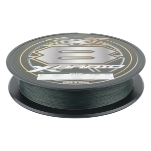 Image of Daiwa XBRAID X8 Braided Fishing Line | 15 lb.; 3300 yds.; Dark Green